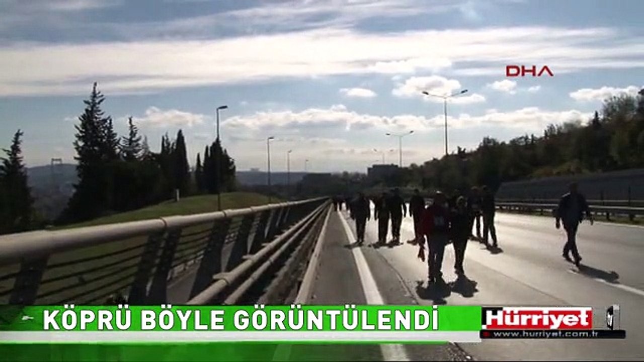 BOĞAZİÇİ KÖPRÜSÜ ORTAKÖY VİYADÜĞÜ'NDEN BÖYLE GÖRÜNTÜLENDİ