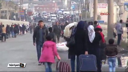 Cizre ve Silopi'de insanlar evlerini terk ediyor