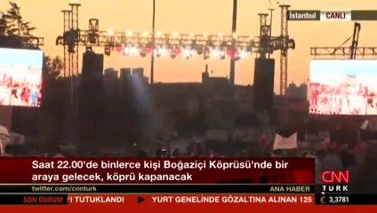 Boğaziçi Köprüsü trafiğe kapatılıyor