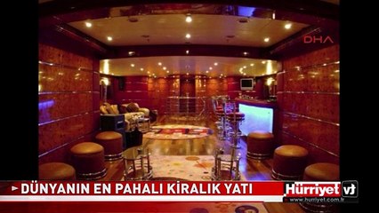 DÜNYANIN EN PAHALI KİRALIK YATI BODRUM'DA