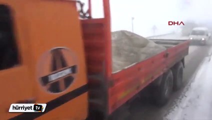 Bolu Dağı geçişi İstanbul istikameti ulaşıma açıldı.