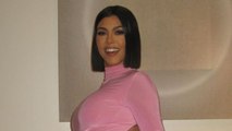 Kourtney Kardashian Wore Travis Barker's Boxers Underneath Her High-Slit Gown