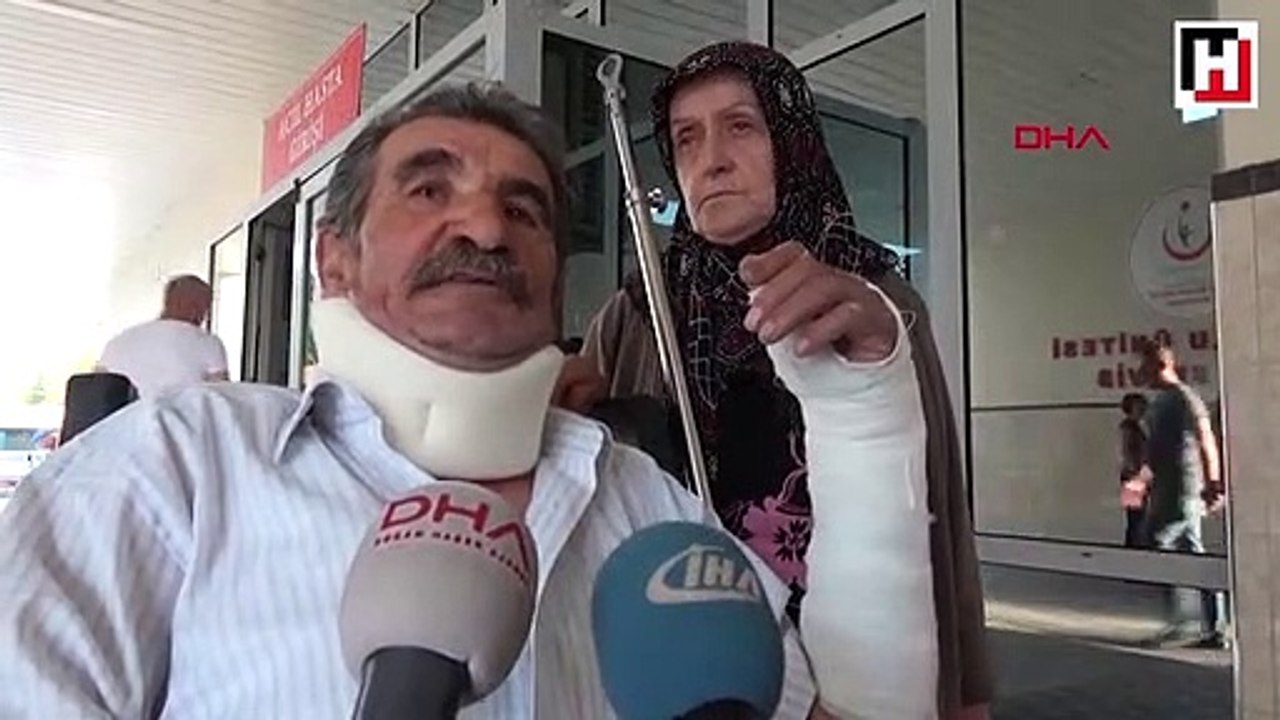 Kıbrıs gazisi darp edildi