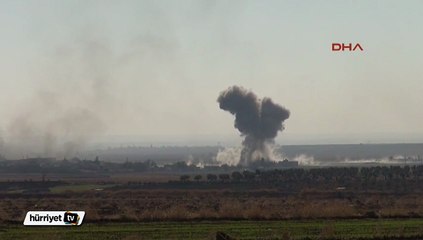 Kilis Suriye sınırında çatışmalar sürüyor