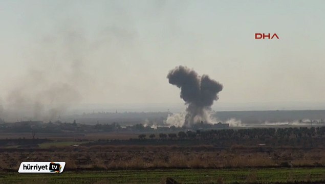 Kilis Suriye sınırında çatışmalar sürüyor