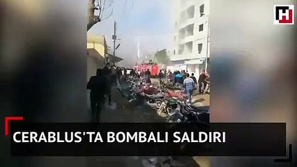 Cerablus'ta bombalı saldırı