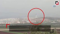 Cinderes merkezine hava bombardımanı yoğunlaştı