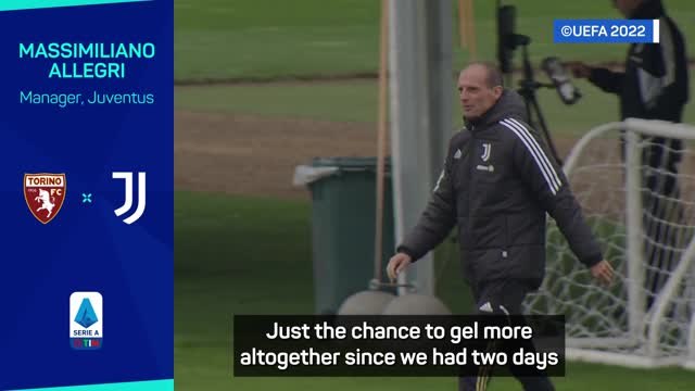 Allegri insists Juventus training retreat 'not a punishment'