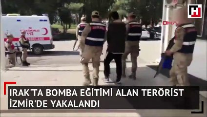 Irak'ta bomba eğitimi alan PKK'lı terörist İzmir'de yakalandı