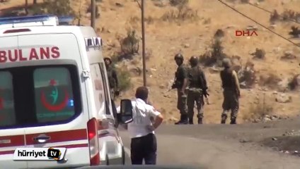 PKK'lılar Şırnak'ta askere araca bombalı saldırı düzenlendi