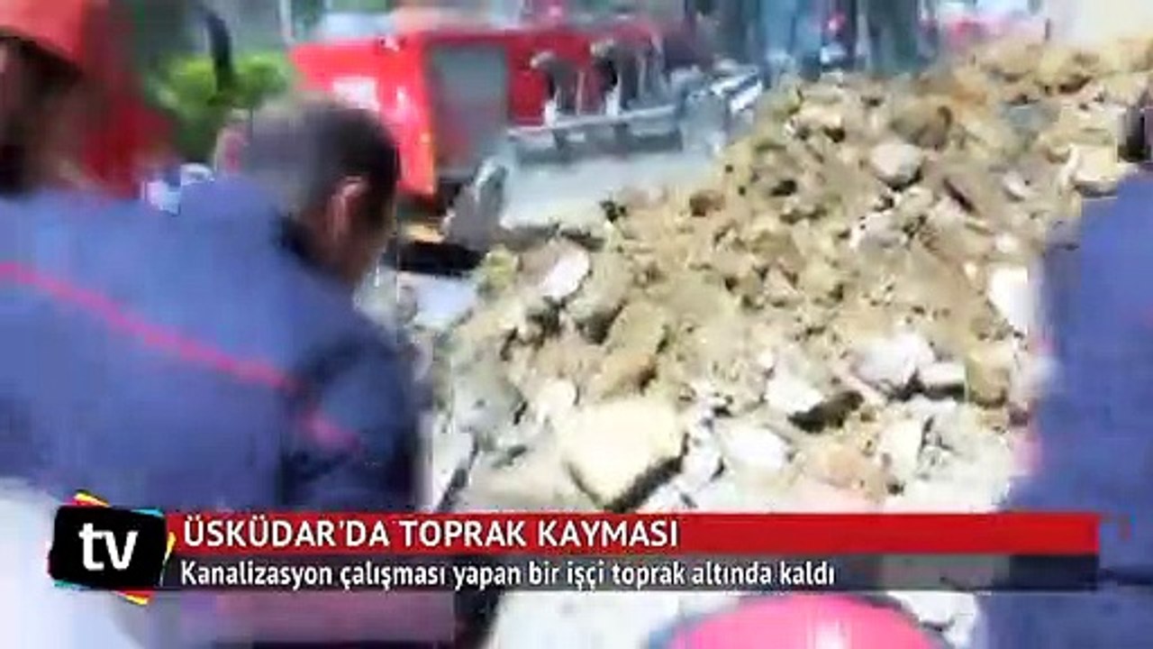 Üsküdar'da toprak kayması