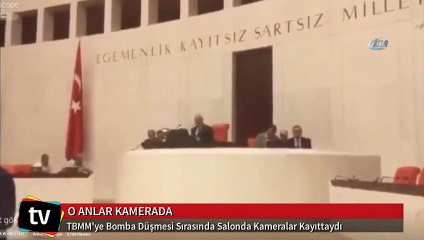 TBMM'ye Bomba Düşmesi Sırasında Salonda Kameralar Kayıttaydı