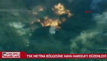 Metina bölgesine düzenlenen hava harekatlarında 57 PKK'lı terörist öldürüldü