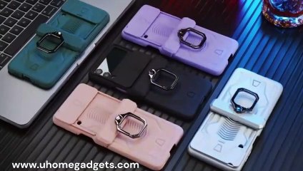 Samsung Galaxy Z Flip 4 Hard Case with Back Slide Camera Protection