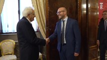 Mattarella riceve il neo presidente della Camera Fontana