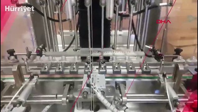 Yerli ve milli bor katkılı dezenfektan seri üretime başladı