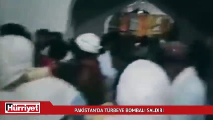 Pakistan'da türbeye bombalı saldırı