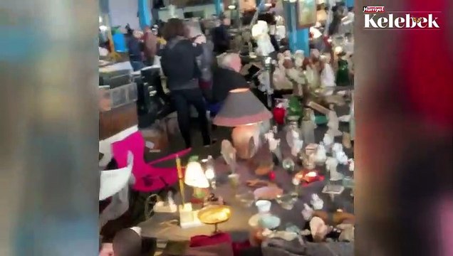 Usta sanatçı Bora Gencer pazarda tezgah açtı!