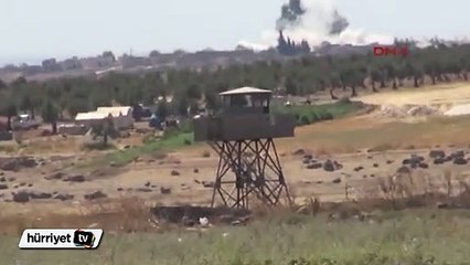 Savaş uçakları ışid'i bombalıyor