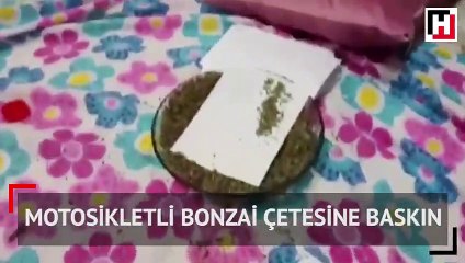 Motosikletli bonzai çetesine baskın
