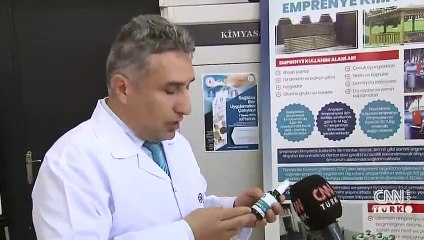 Bor madeninden dezenfektan üretildi