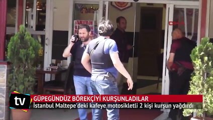 Maltepe'de güpegündüz börekçiyi kurşunladılar: 3 yaralı