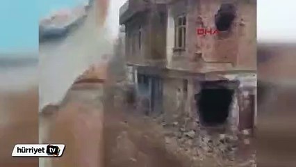 Diyarbakır Sur'daki şiddetli çatışmalar kameralara böyle yansıdı