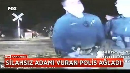 ABD'li polis hıçkıra hıçkıra ağladı