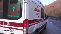 TEM'de kaza, İstanbul yönü trafiğe kapalı