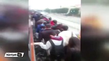 Metro bozuldu: Raylar İstiklal Caddesi'ne döndü