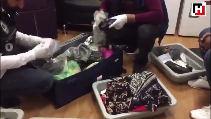 Silindir zulalarında kokain kaçakçılığı