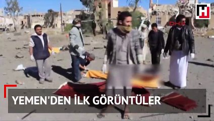 Suudi Arabistan Yemen'i uçaklarla vurdu