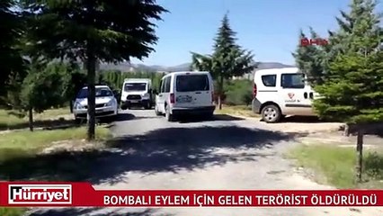 Malatya'da çatışma: Bombalı eylem için gelen terörist öldürüldü