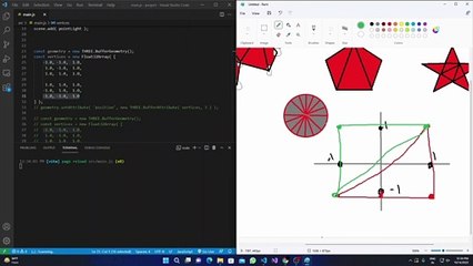 11 - Buffer Geometry- ThreeJS Hindi Tutorials for Beginners