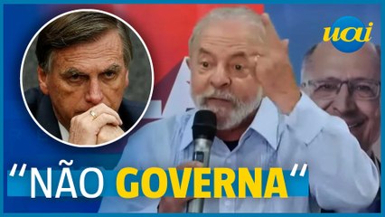 Lula: “Bolsonaro não governa esse país"