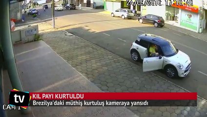 Ölüm teğet geçti