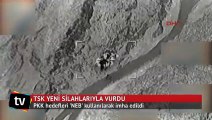 Zap bölgesindeki PKK hedefleri 'NEB' kullanılarak imha edildi