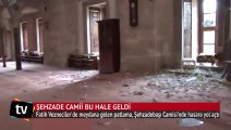 Bombalı saldırı sonrası Şehzade Camii bu hale geldi