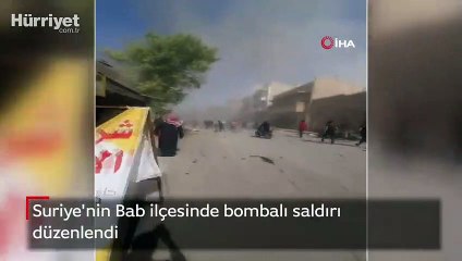 Son dakika haber: Suriye'de bombalı saldırı