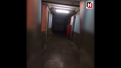 Kendi kendine hareket eden morg kapısı dehşete düşürdü!