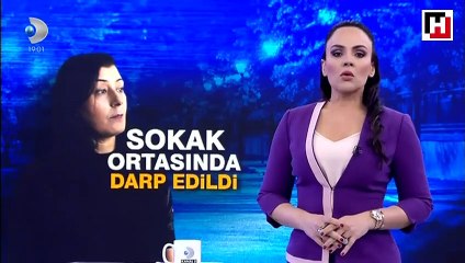 Önce laf attı sonra darp etti