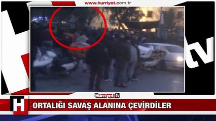 BORNOVA'DA ORTALIK BİR ANDA KARIŞTI