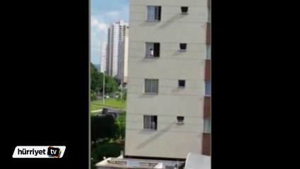 Brezilya'da dehşete düşüren görüntü