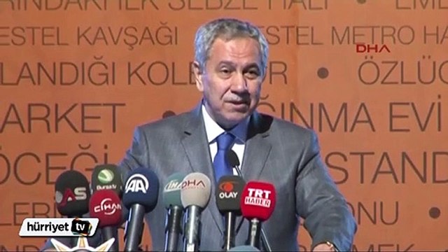 Bülent Arınç: “Melih Gökçek çok başarılı bir insandır”