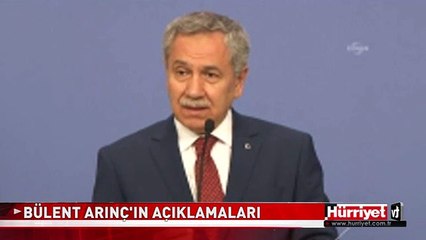 BÜLENT ARINÇ'TAN DERSHANE AÇIKLAMASI