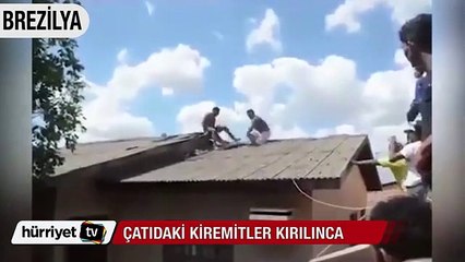 Brezilya'da damda köşe kapmaca