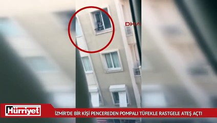 İzmir'de bir kişi eşi ve çocuğunu silahla rehin aldı