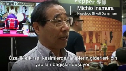 Japon firmanın ürettiği robot Budist rahip cenaze törenlerini yönetecek