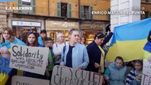 La comunità ucraina torna in piazza  a Pisa: 