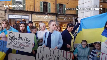 La comunità ucraina torna in piazza  a Pisa: "Russia stato terrorista"